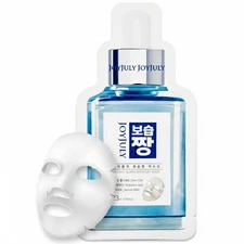 Joyjuly Korean Face Mask Sheet Collagen Niacinamide Mugwort Soothing 10ea