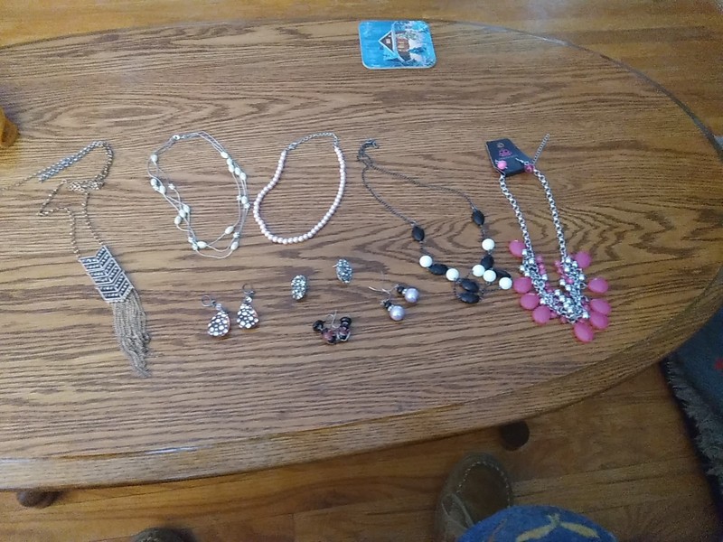 Necklace And Earring Junk Drawer Lot