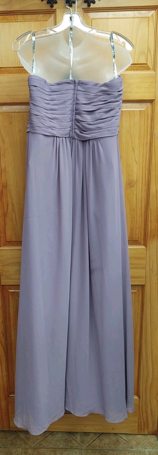David Tutera Gather & Gown Prom Wedding Formal Bridesmaid Gown Size 14  Wisteria