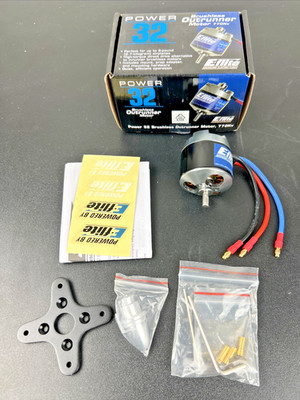 NOS E-flite Power 32 Brushless outrunner motor 770KV Rc radio control airplane