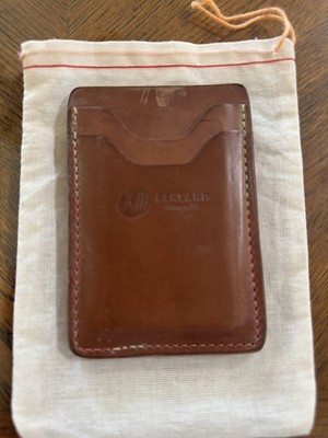 Ashland Leather Lucky Shell Cordovan Card Holder Wallet | eBay
