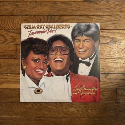 CELIA CRUZ RAY BARRETTO Y ADALBERTO | TREMENDO TRIO | VINYL RECORD LP