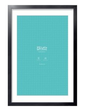 24x36 Picture Frame Black Poster Frame,Display Pictures 20x30 with Mat or 24x...