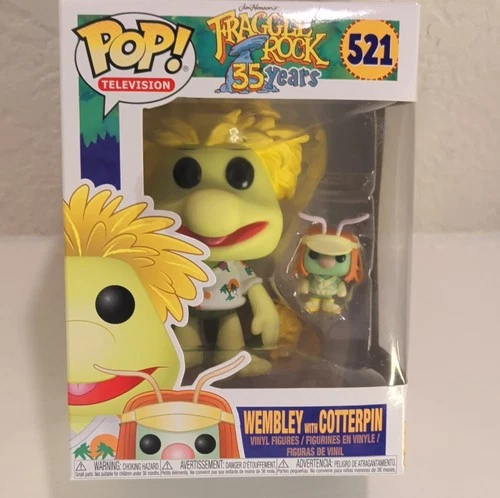 Funko Pop! Television Wembley & Cotterpin #521 Fraggle Rock Vinyl Figure