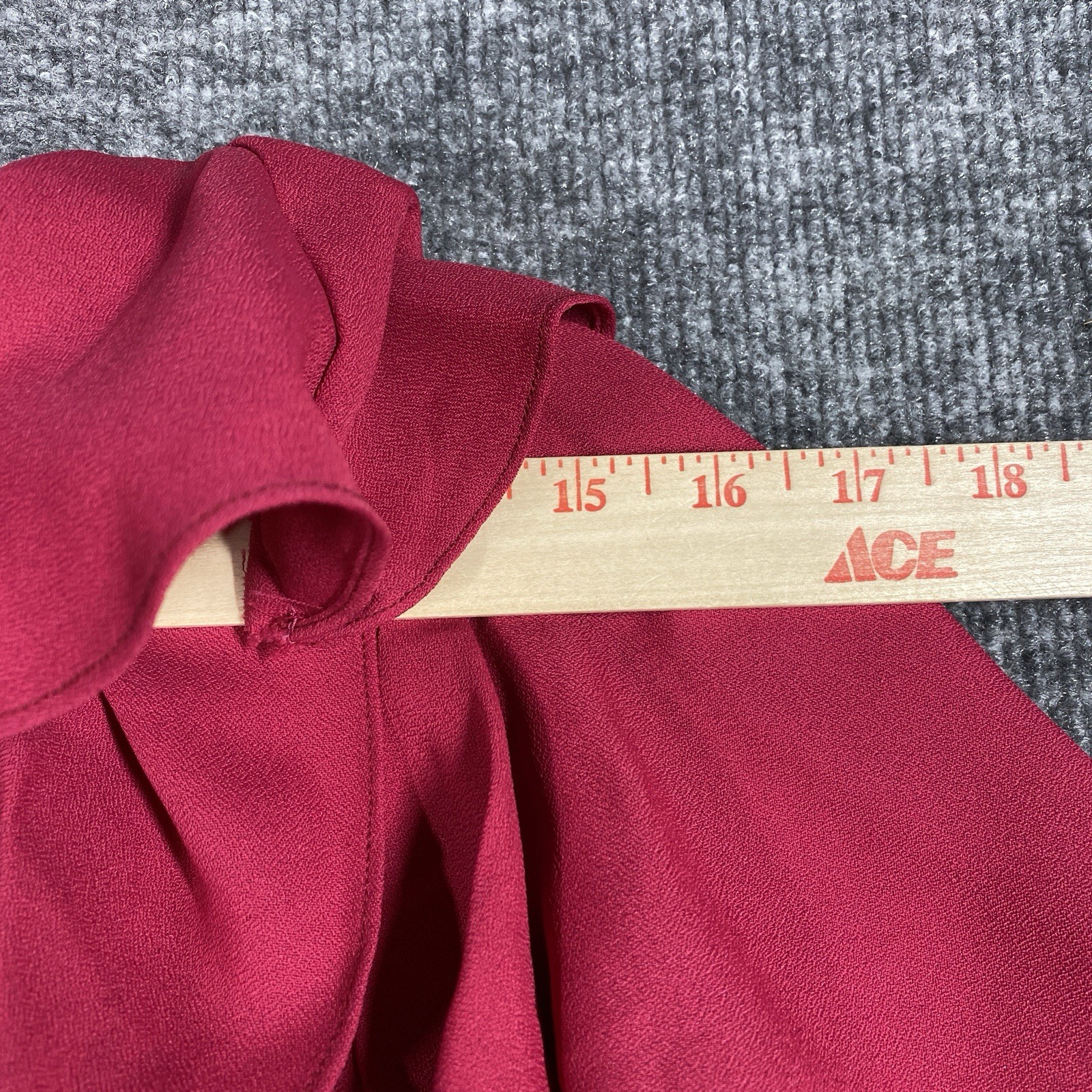 VINTAGE 60s Lorrie Deb San Francisco Dress Size 7/8 Ruffle Empire Waist Maxi