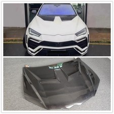 Real Carbon Fiber Front Bonnet Engine Scoop Hood For Lamborghini Urus 1016 Style