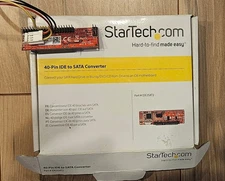 StarTech.com IDE to SATA Hard Drive or Optical Drive Adapter Converter - 40-Pin
