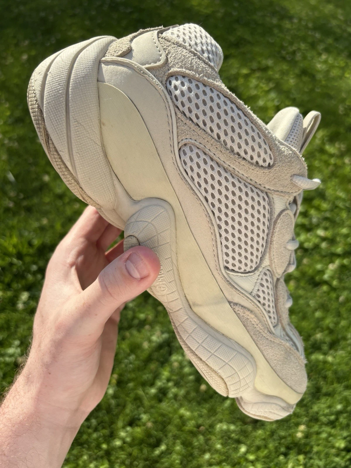 Taglia 10 Adidas Yeezy 500 Blush 2018 DB2908