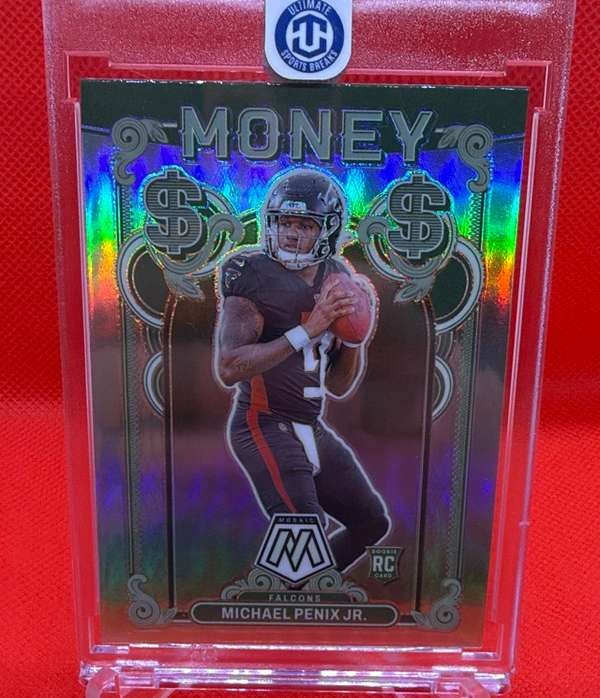 2024 Panini Mosaic - Money #5 Michael Penix Jr. Excellent