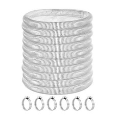 Flexible Hose 1 1/2" ID 50ft Clear PVC Spiral Steel Wire Reinforced Vinyl Tubing