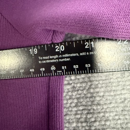 Bob Mackie giacca artistica indossabile donna viola media ricamo fiore astratto - Foto 7 di 8