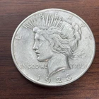 New Listing1923 D Peace Dollar $1 Circulated US Coin