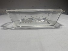 Anchor Hocking Country Geese Loaf Pan Farmhou...