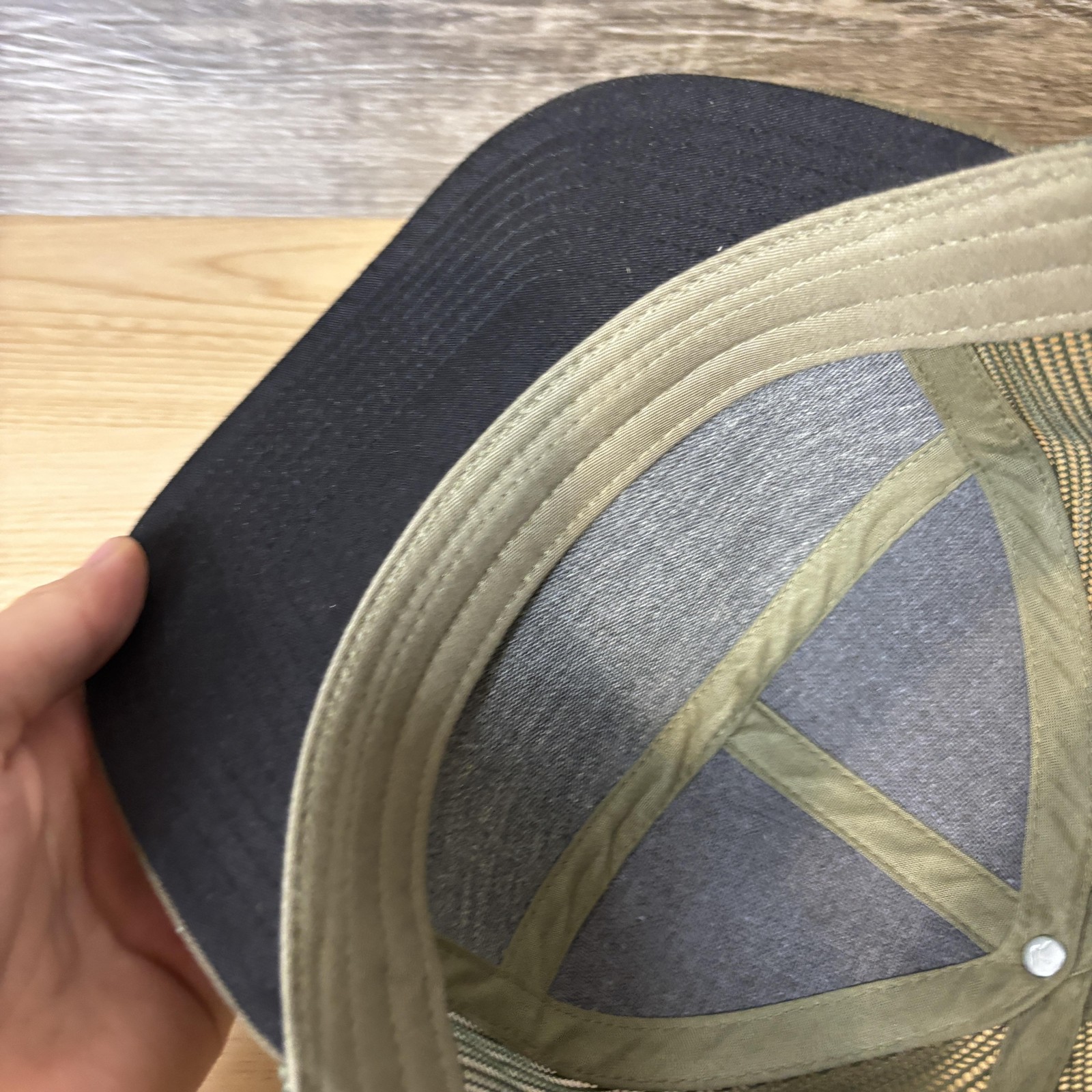 BlackStack Hat Cap Snap Back Camouflage Mesh Truc… - image 7