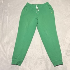 Polo Ralph Lauren Sweatpants XL 18-20 Youth Green Pony Logo Joggers