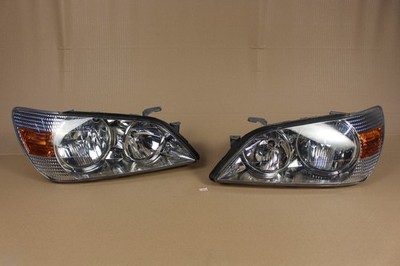 Toyota Lexus Altezza RS200 GXE10 SXE10 headlights Pair 98-01 Koito 53-1