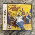The Simpsons Game (Nintendo DS, 2007) No Manual -  Tested Working