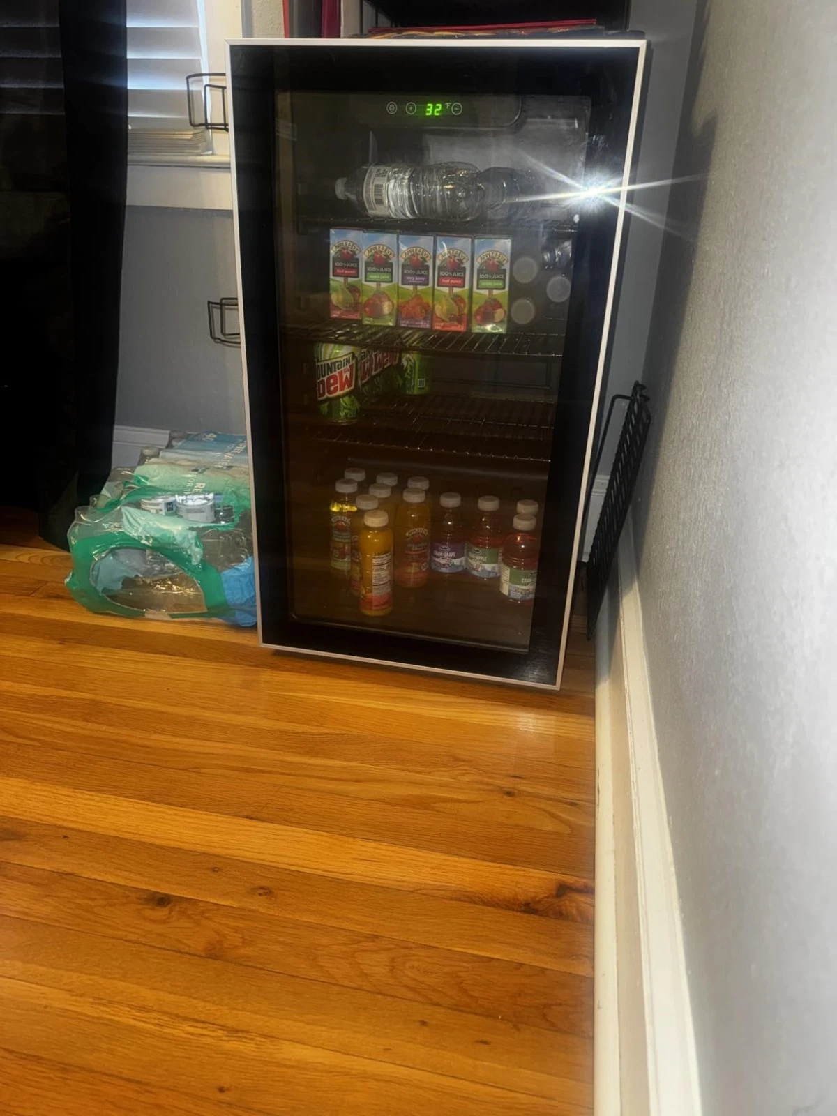 Glass Door Mini Fridge Cooler - 68 Can Beverage Refrigerator
Opens in a new window or tab