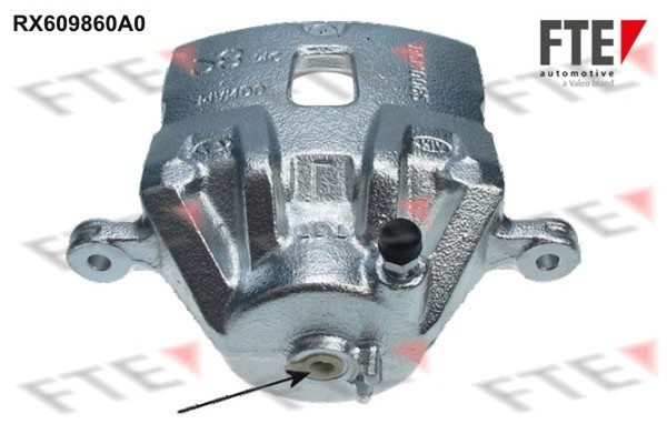 Bremssattel FTE 9292288 Gusseisen FüR Hyundai Tucson JM SUV Allrad Crdi LPG Cvvt-image