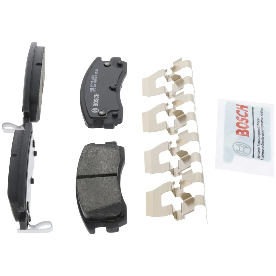 Juego de pastillas de freno traseras de 2 ruedas BC508 Bosch para Olds Chevy De Ville Le Sabre Foto 3 de 4