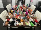 HUGE lot of 172 Authentic TY Beanie Babies Vintage PVC Pellets 1993 to 1999 old
