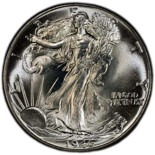 1946 Walking Liberty Half Dollar PCGS MS67
