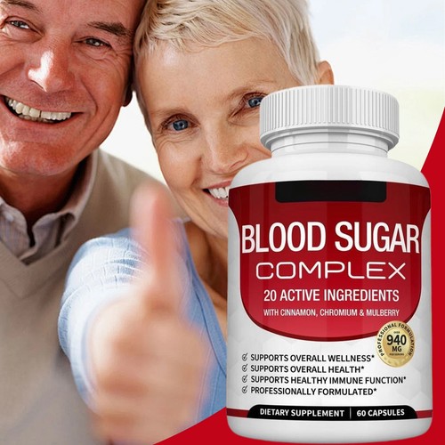 1-3PCS Blood Sugar Complex, Alpha Lipoic Acid, Herbal Blend For men and women - Picture 2 of 16