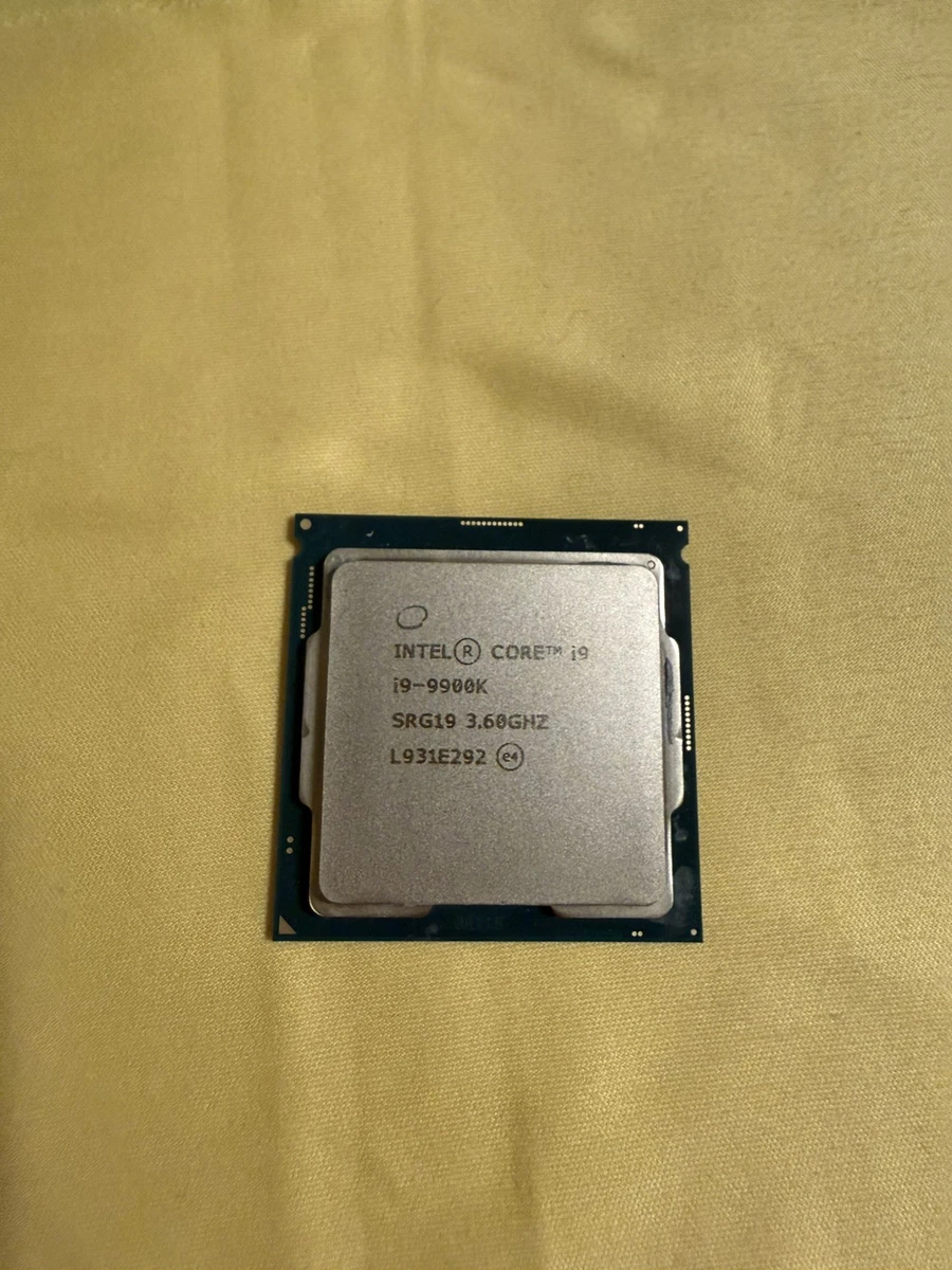 Intel Core i9-9900K Processor Model Computer Processors (CPUs) for