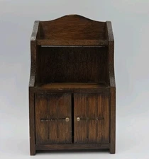 Concord Miniature Dollhouse Cupboard Drake's Stain VTG READ