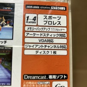GIANT GRAM Pro WrestlingippBudokan Dreamcast 1q
