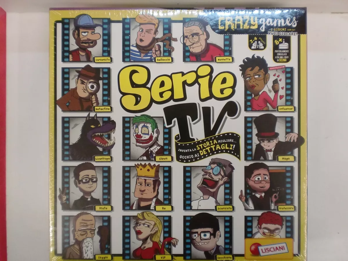 LISCIANI - Crazy Games Serie Tv - Board Game