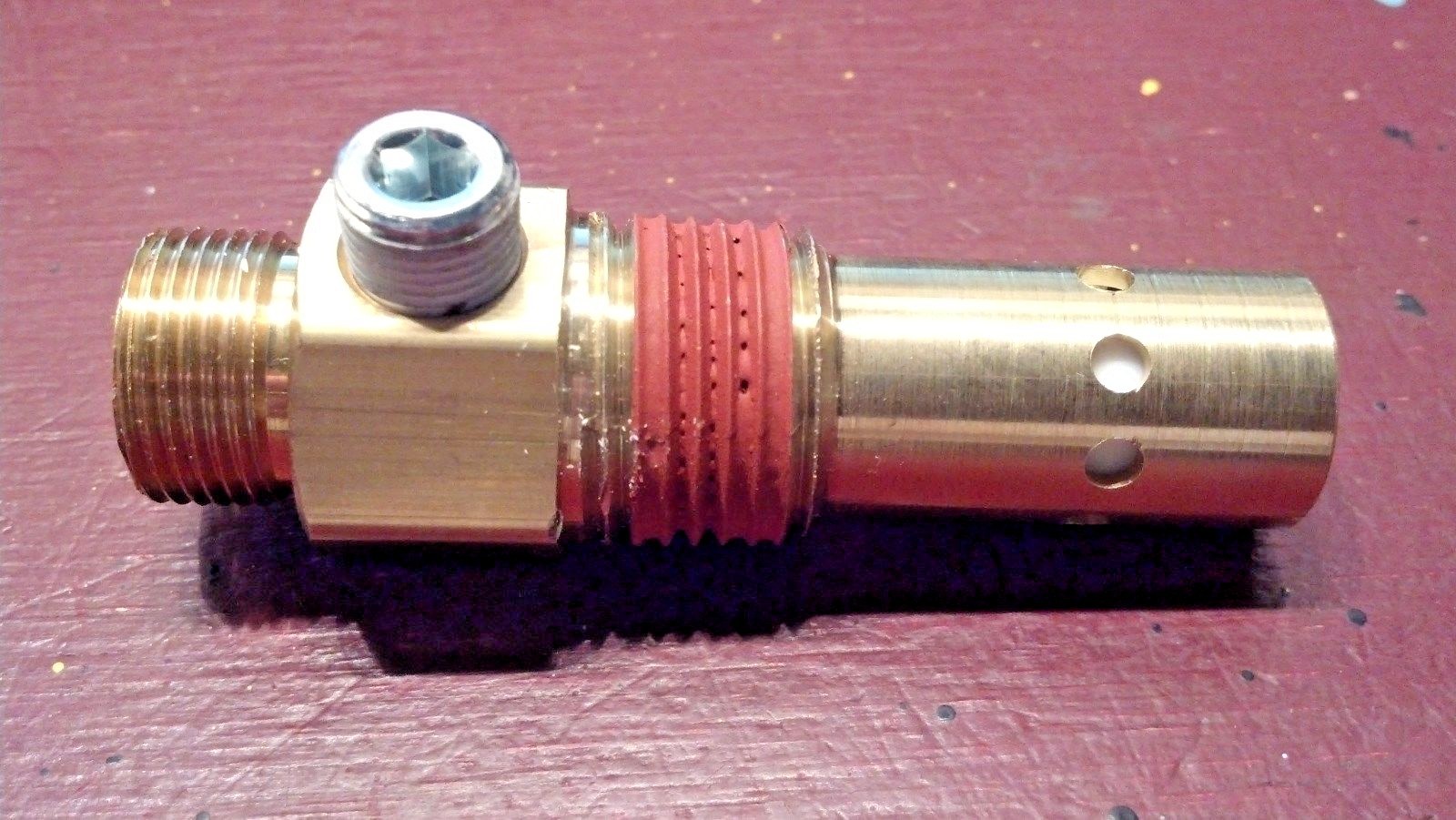 AIR-COMPRESSOR In-Tank Check Valve 3/4" NPT Male x 3/4" OD Compression Fitting