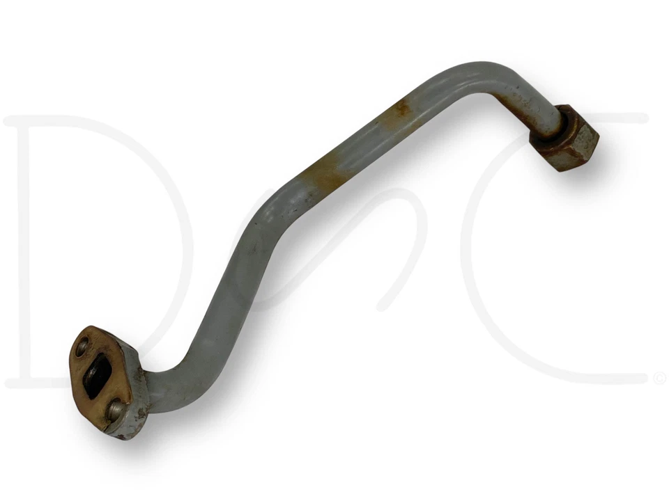 88-90 Ford F600 F700 6.6 6.6L 401 Turbo Juego de tubos de suministro de aceite y línea de drenaje OEM Foto 4 de 4