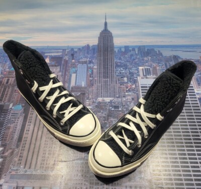 Converse Chuck 70 High Top Cozy Utility Sherpa Men Size 6 or Women