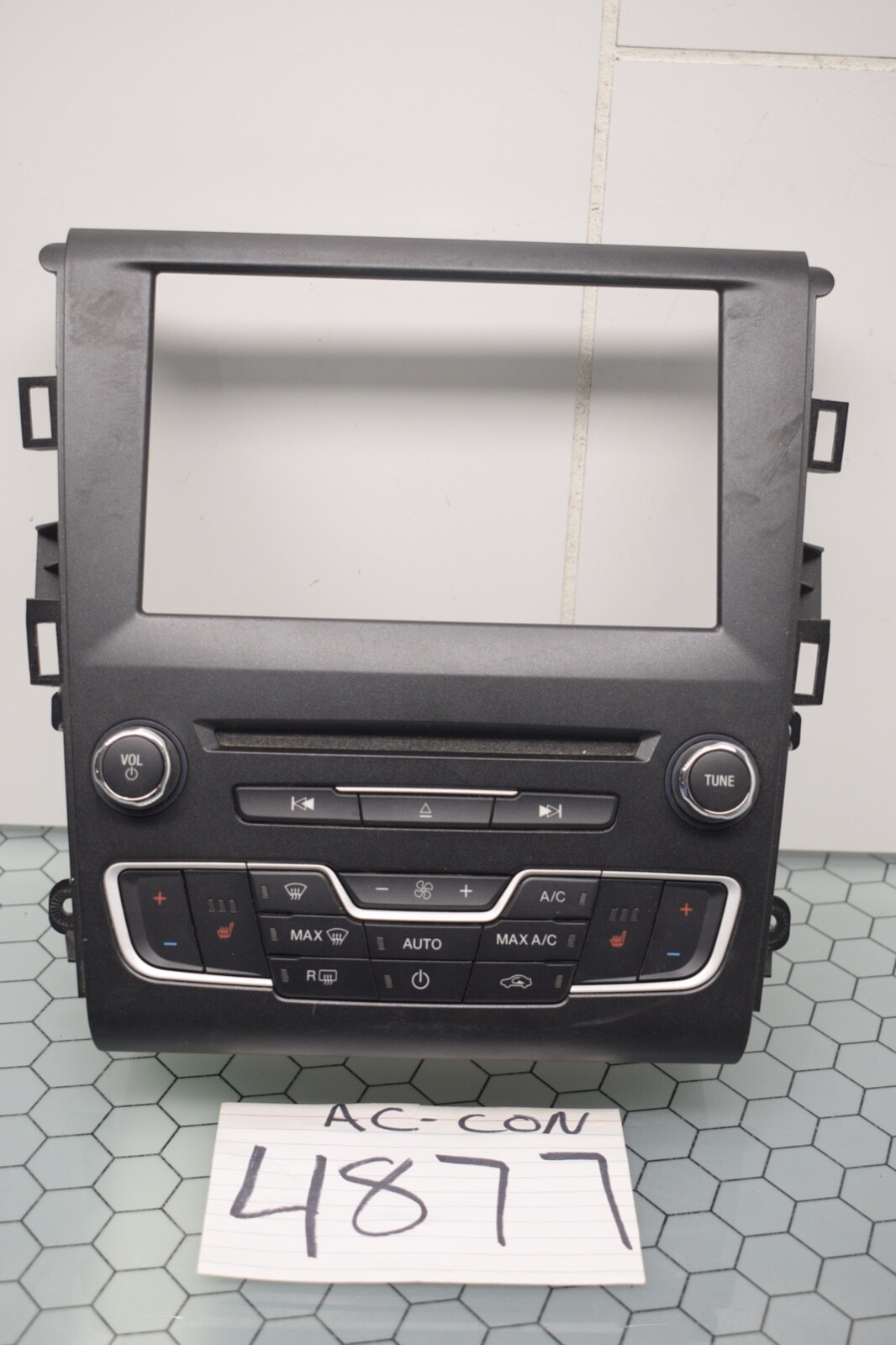 17 18 19 20 Ford Fusion Radio AC and Heater Control Used Stock #4877-AC