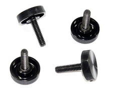 Twenty 20 1/4-20 x 1" Length Knurled Plastic Head Thumb Screws -FREE S H