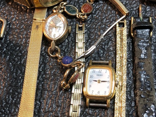 Vintage Women’s Repair Watch Lot Quartz/Mechanical Bulova,Elgin,Seiko,Citizen - Picture 5 of 24