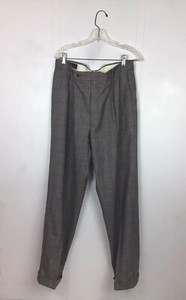 BROOKS BROTHERS Wool Plaid Pants Mens 