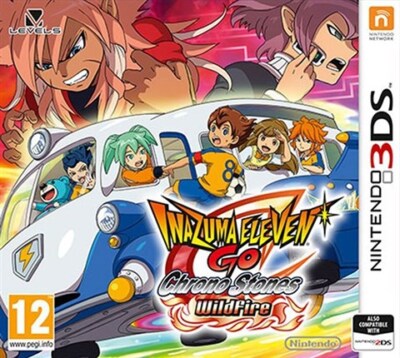 Inazuma Eleven Go Chrono Stones Wildfire Used Nintendo 3DS Game