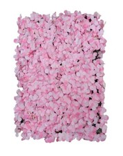 7 PCS Artificial Silk Flower Wall Panel Floral Backdrop Party Wedding Decoration