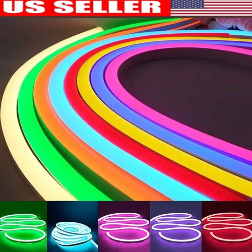 1M 2M 3M 5M 12V Flexible Sign Neon Lights Silicone Tube LED Strip Waterproof - Picture 2 of 22
