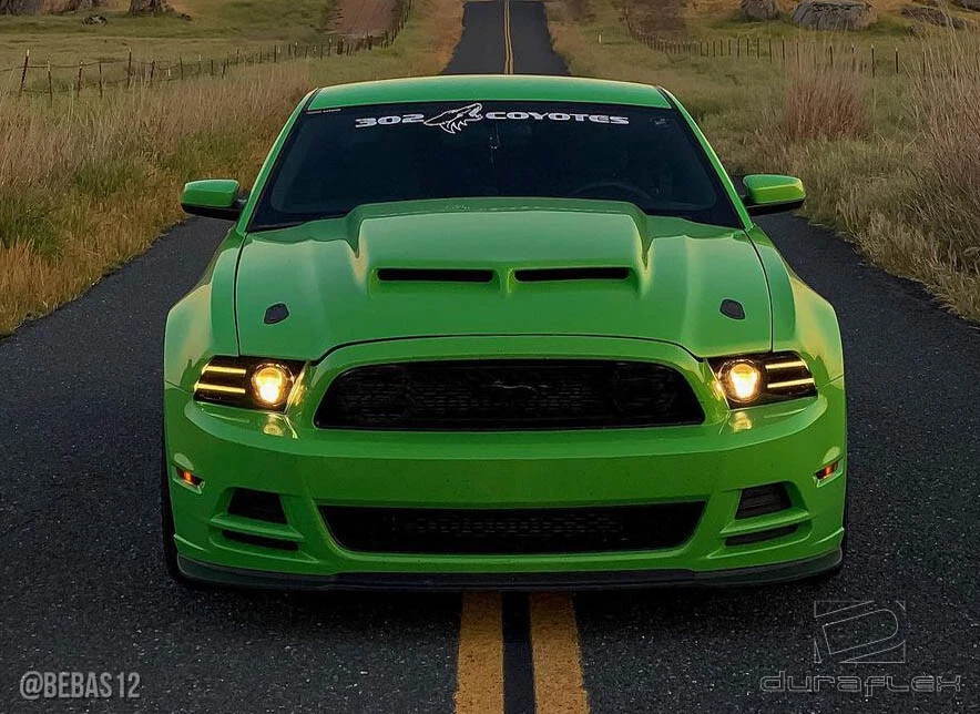 For 2013-2014 Mustang / 2010-2014 Mustang GT500 Duraflex CVX Version 2 Hood - 1  Foto 2 de 4
