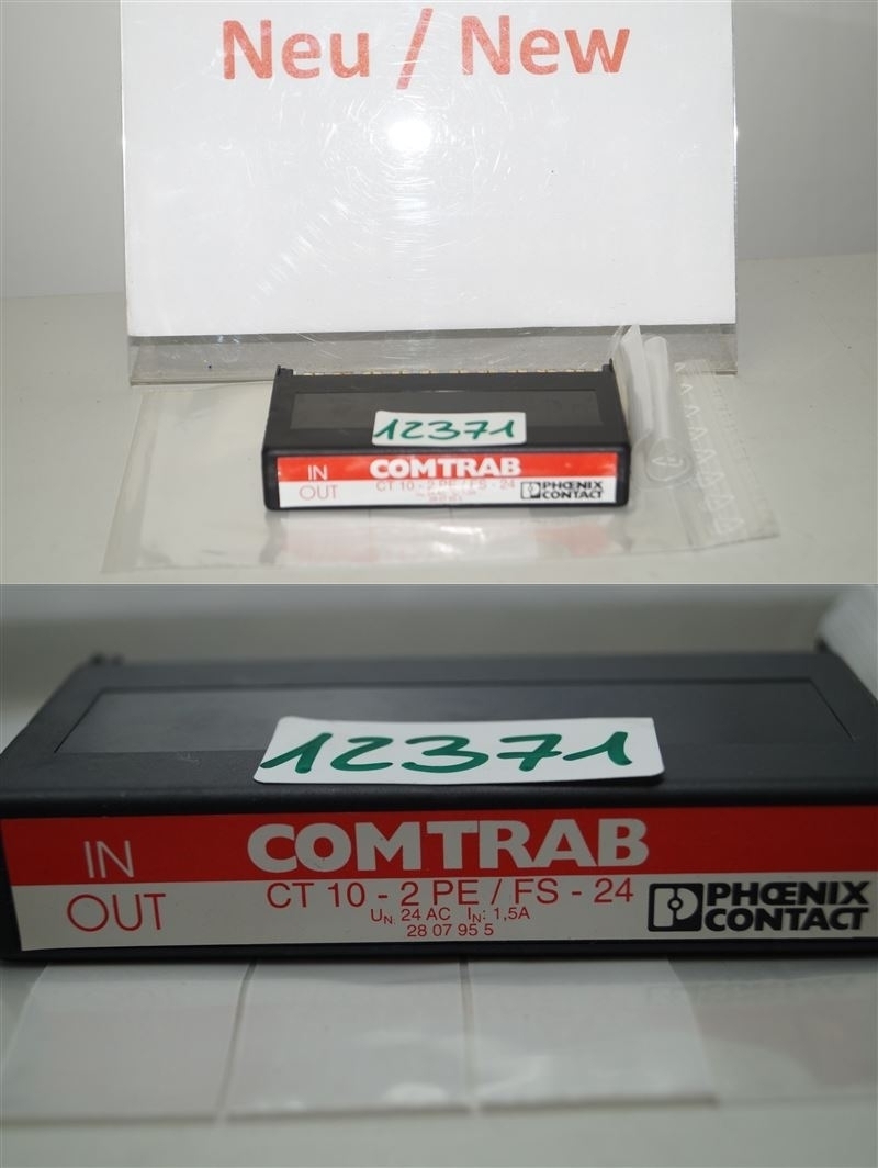 PHOENIX CONTACT COMTRAB CT10-2PE/FS-24 2807955 Surge Protector Plug