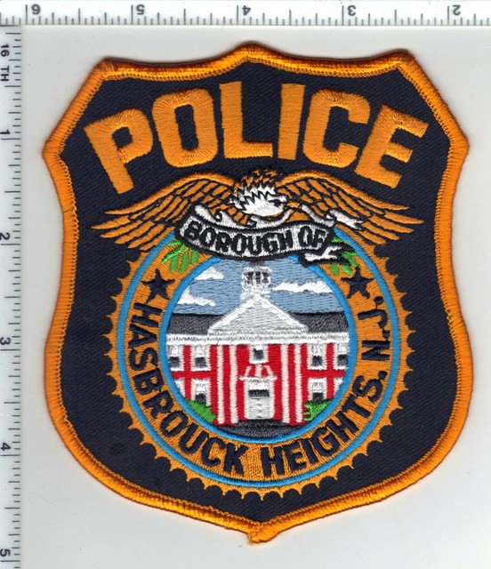 Hasbrouck Heights Police (New Jersey) 3rd Issue Shoulder Patch eBay