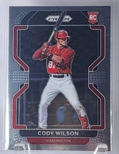 Cody Wilson 2022 Panini Prism Rookie