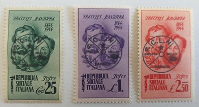 LOCAL ISSUES C.L.N 6 GARIBALDI BRIGADE IN COMPLETE RARE SEE..