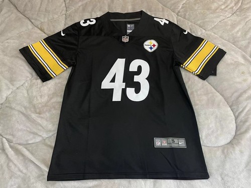 Adult Pittsburgh Steelers #43 Sportshirt Black Stitched