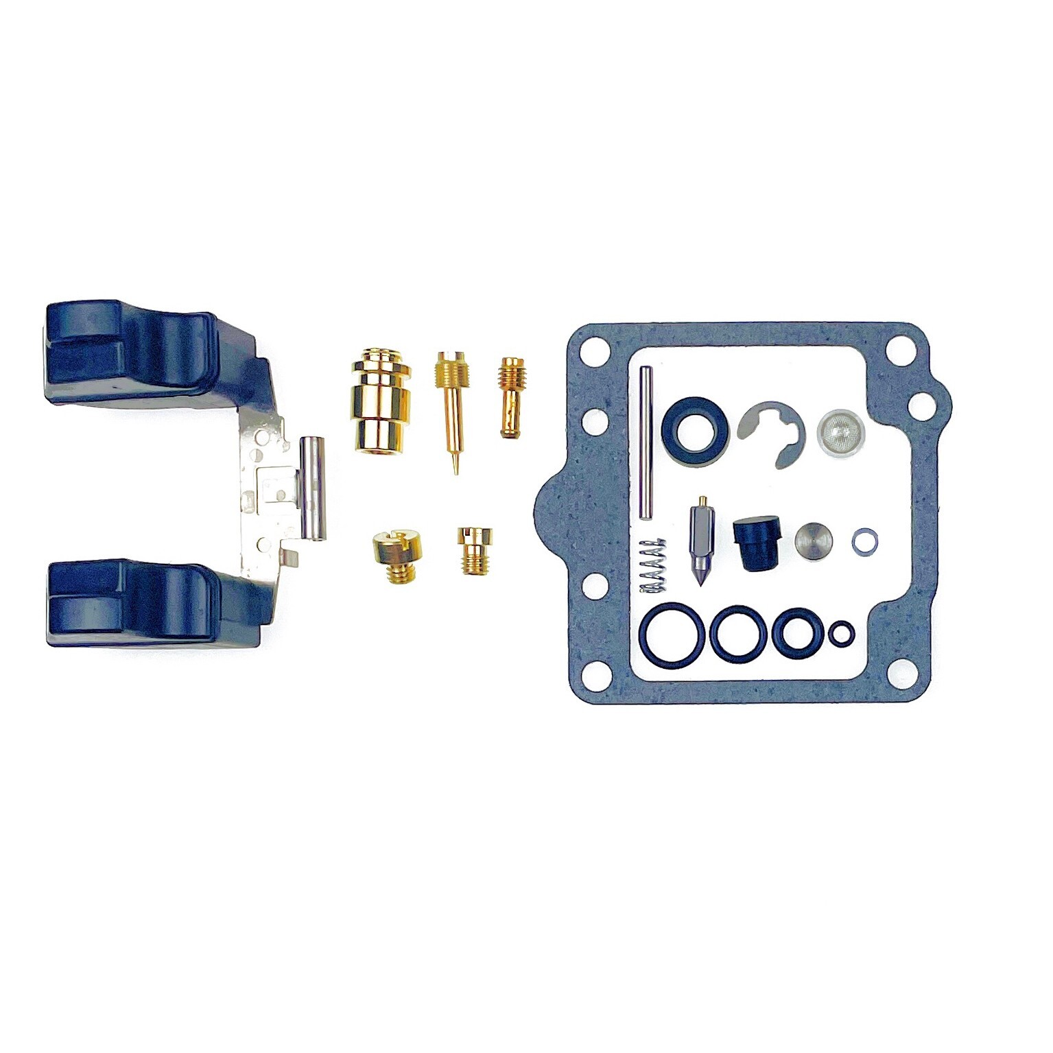 4X 8083 carburetor repair rebuild kit & floats gs750 gs750e gs750t