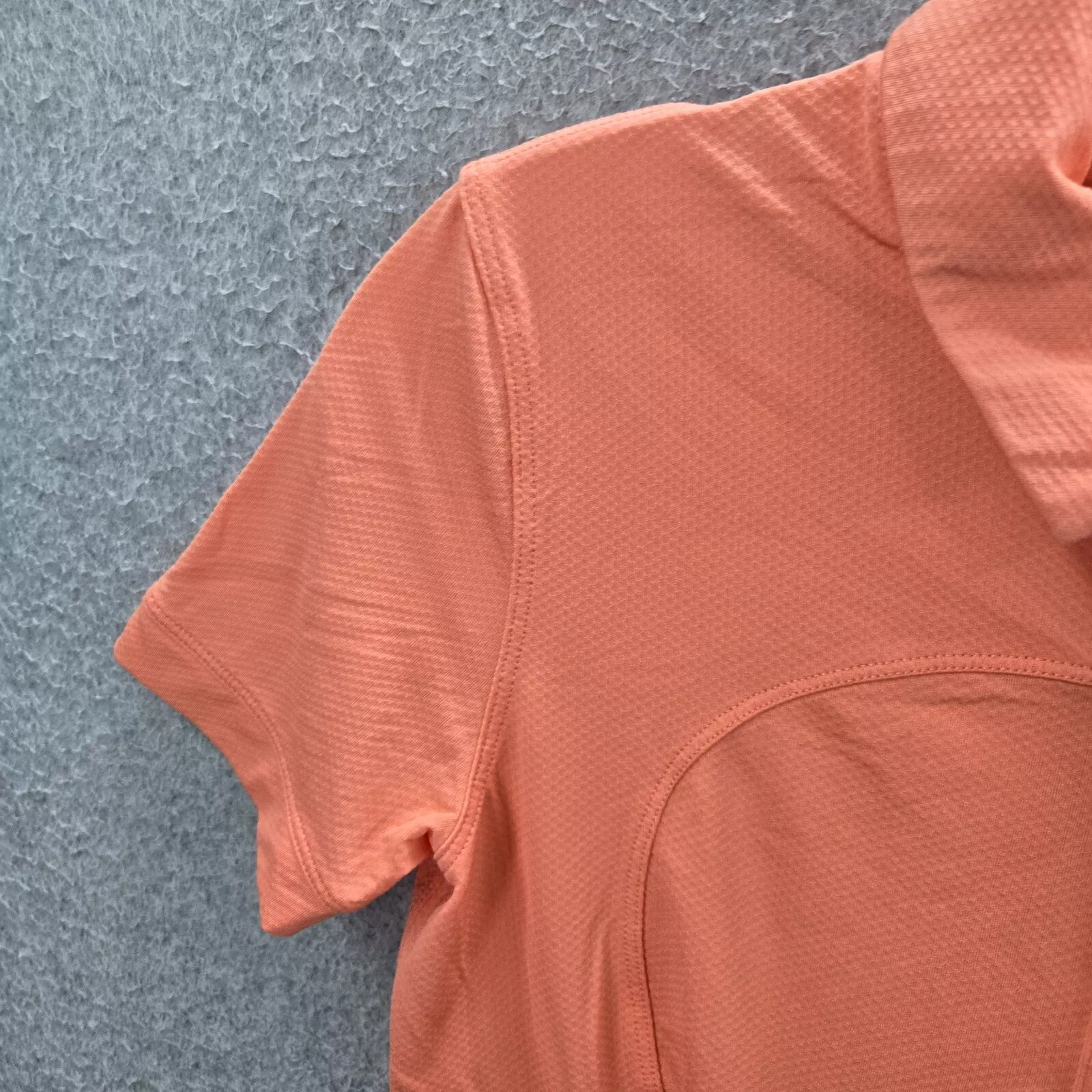 lululemon activewear golf quick dry short sleeve shirt