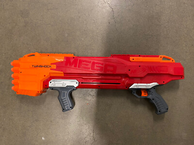 LOT NERF Mega Twinshock & Bigshock Dart Gun Blaster Full